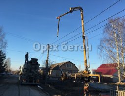Заливка бетона павловский посад